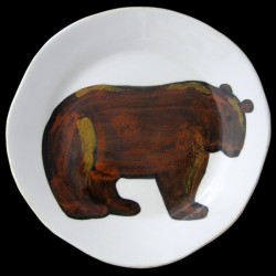 Bear - standard plate D 28 cm