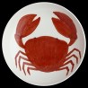 Crab - big round dish D 38 cm