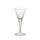 Flute à champagne en cristal gravé avec filet or 160 ml collection MAHARANI