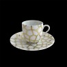 Coffee cup and saucer Les Marques Du Temps