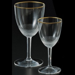 Crystal stemmed glass for the white wine 180ml. ROYAL collection