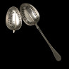 Tea Infuser Perforated Spoon sterling silver 22grs
