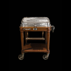 Meat-Trolley by Christofle, Silver Plated, circa 1940