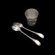 Christening Set with, Fork and Spoon in Sterling Silver