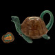 Tortoise Majolica Teapot by Minton