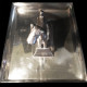 Art Deco silverplated tray by Gallia with a sculpted dog