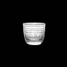Platinum Cut Crystal Tumbler glass Ermione
