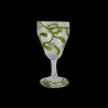 "Mistletoe" Shot glass Edmond Lachenal