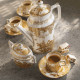 Royal Crown Derby Aves Gold Coffee cup & saucer