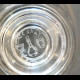 Verres à alcool blanc cristal Baccarat Eldorado XIXe H 10,7 cm