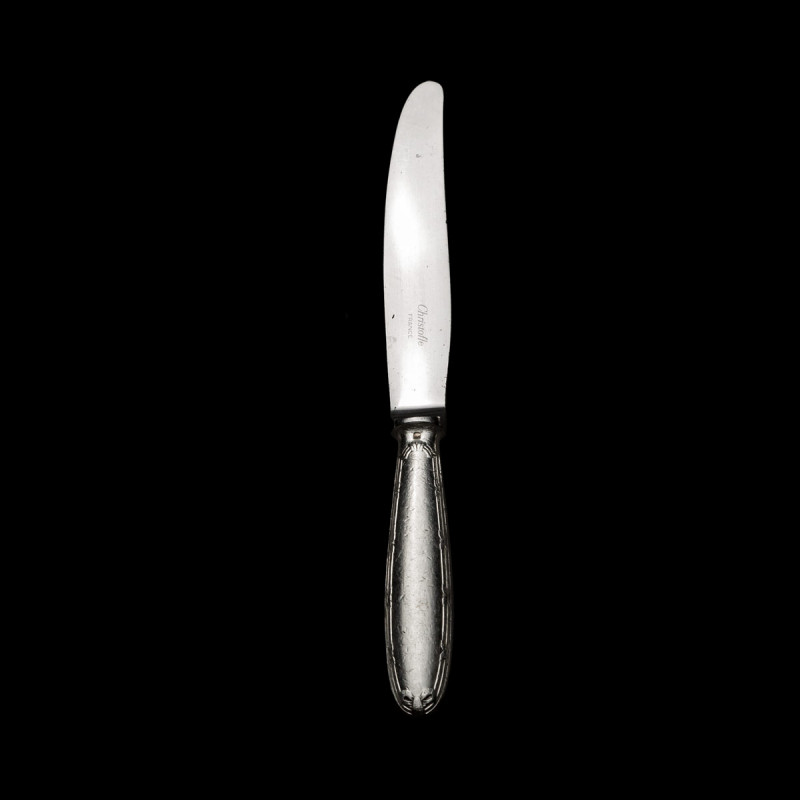christofle couteau à beurre Trianon rubans ancien 