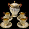 Service à café Darte Frères en porcelaine début XIXe siècle
