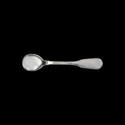 Salt cellar spoon in sterling silver