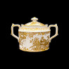 Sucrier Royal Crown Derby Aves Gold